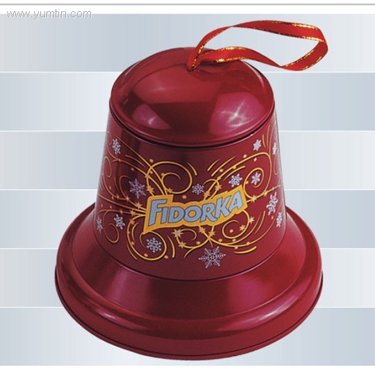 Christmas gift tin