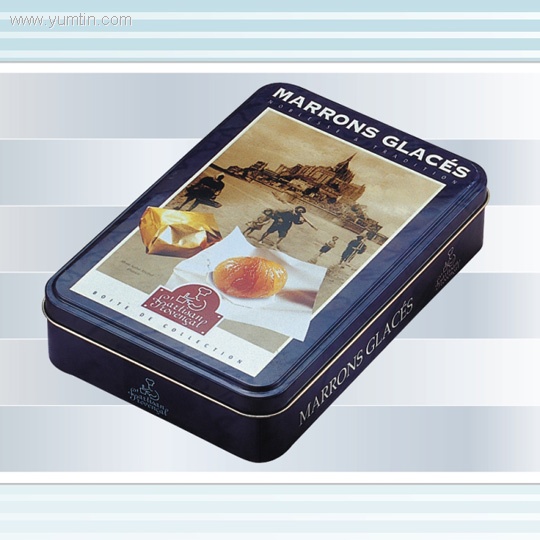 food packing tin