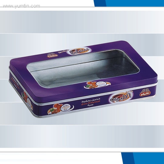 food packing tin