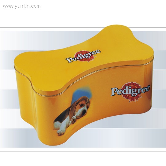 food packing tin