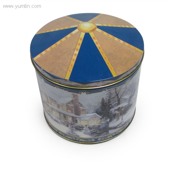 House tin box|Music tin