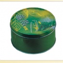 round tea tin