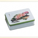 Rectangular tea tin